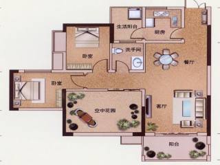 帝豪巴南印象二期户型图 帝豪巴南印象二期户型图