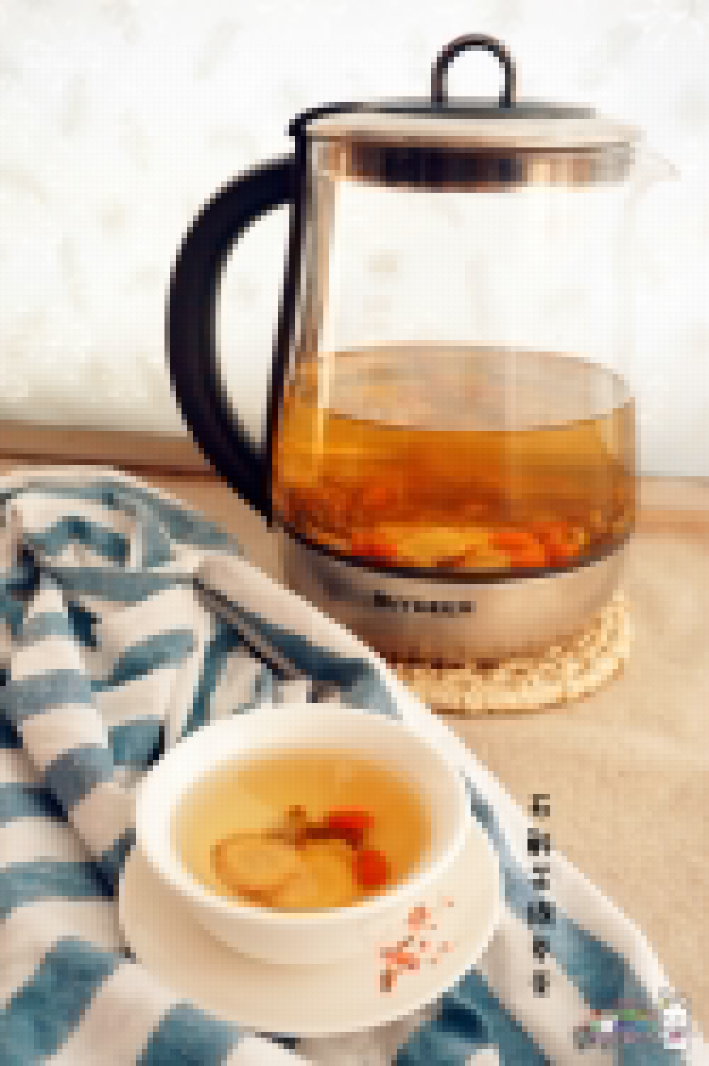 石斛花旗参养生茶