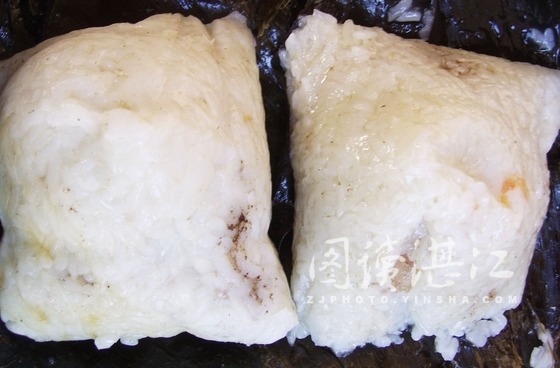香甜嫩滑的鹹粽 香甜嫩滑的鹹粽