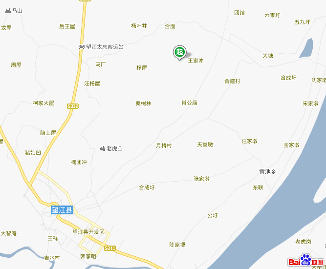 安徽望江县群星村地理位置