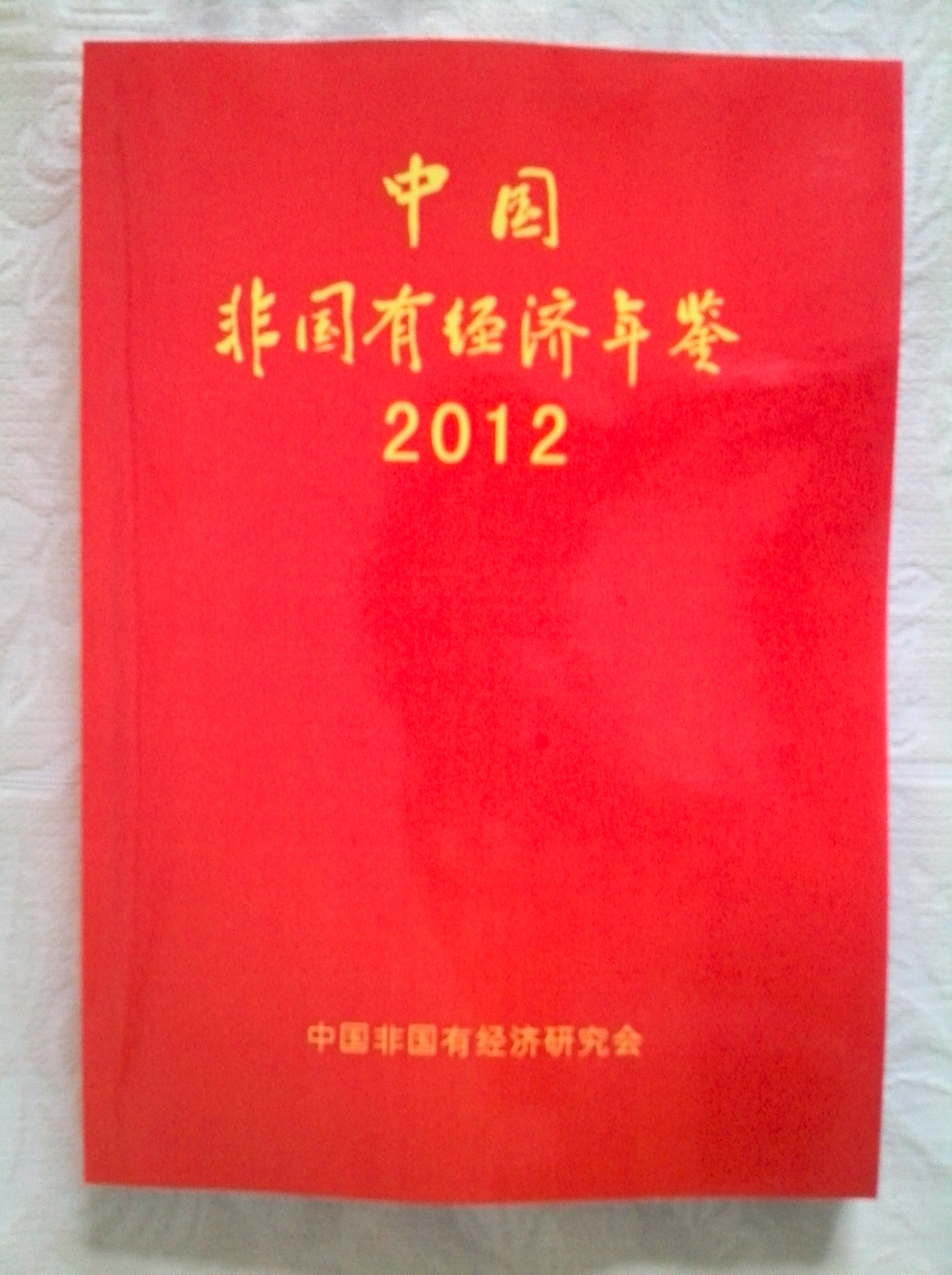 中国非国有经济年鉴2012 中国非国有经济年鉴2012