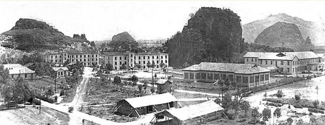 60年代建设中的桂林机械专科学校全景 60年代建设中的桂林机械专科学校全景