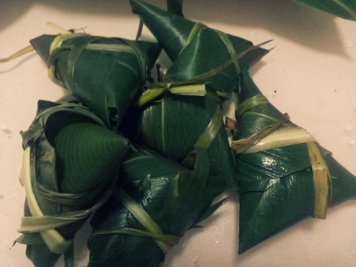 红豆糯米粽子