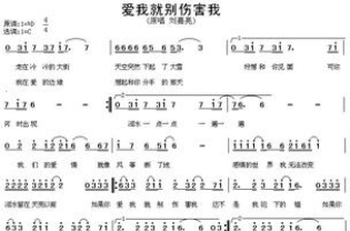 爱我就别伤害我