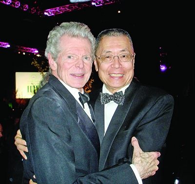 范·克莱本与刘诗昆时隔54年会面 范·克莱本与刘诗昆时隔54年会面