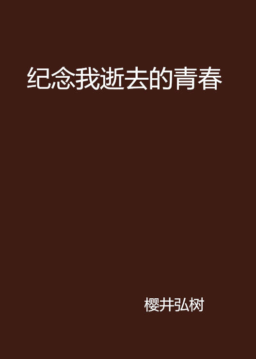纪念我逝去的青春