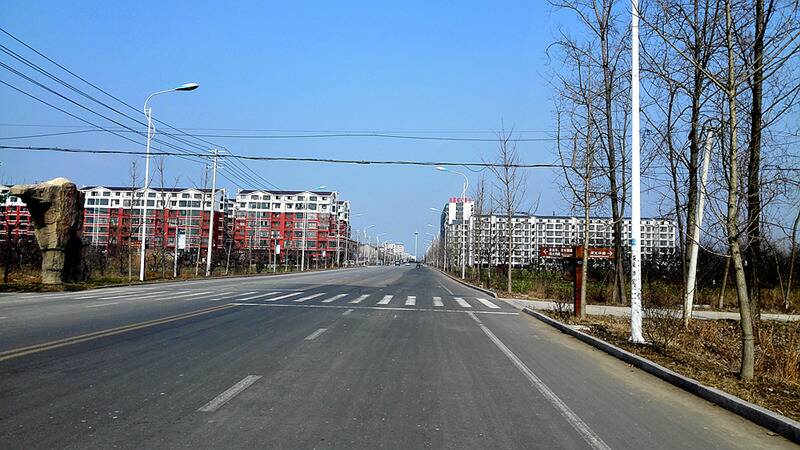 爱园镇镇区建设