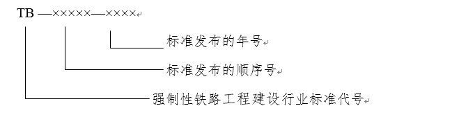 强制性铁路工程建设行业标準