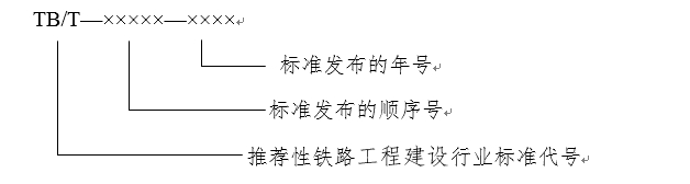 推荐性铁路工程建设行业标準