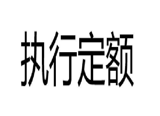 执行定额