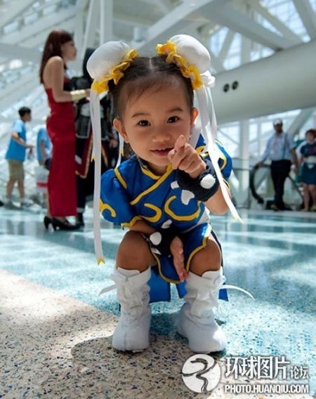 儿童cosplay