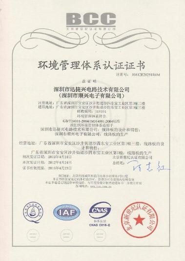 已通过ISO14001:2004认证 已通过ISO14001:2004认证