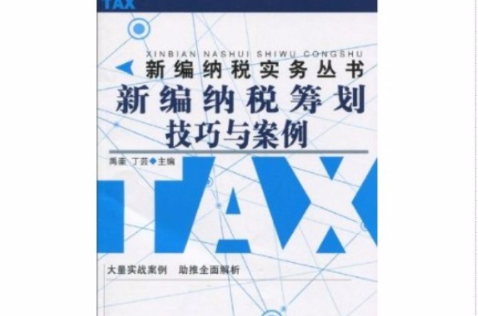 新编纳税筹划技巧与案例