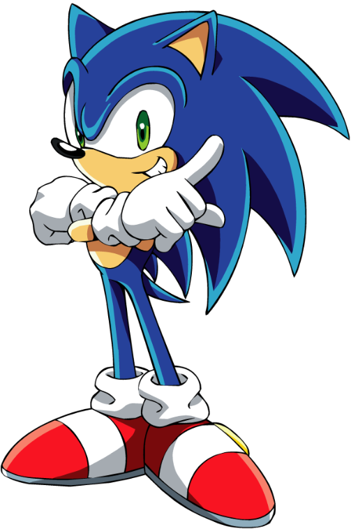 Sonic in Sonic X. Sonic in Sonic X.