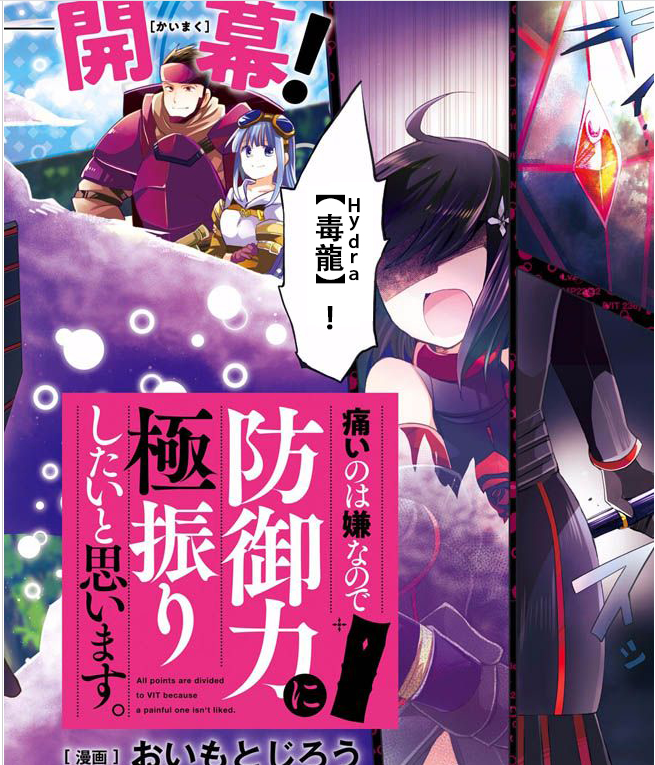 因为太怕痛就全点防御力了(漫画)