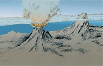 火山与海桌山 火山与海桌山