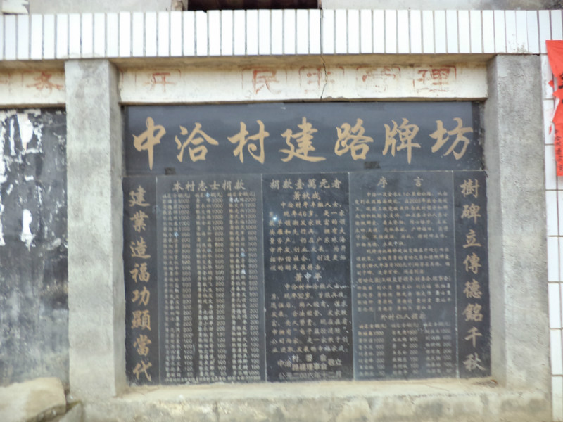 中洽村 中洽村