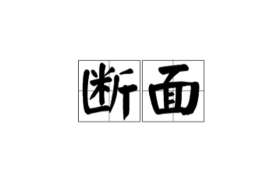 断面