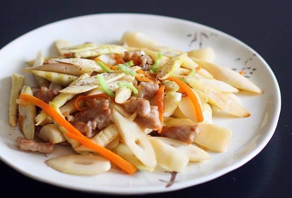 鲜竹笋炒肉
