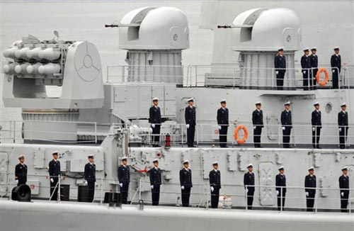 海上阅兵 海上阅兵