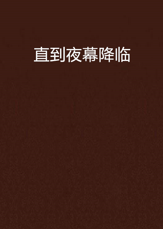直到夜幕降临