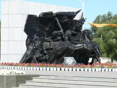 江桥抗日纪念雕塑 江桥抗日纪念雕塑