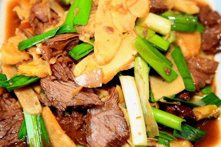 鲜笋炒牛肉