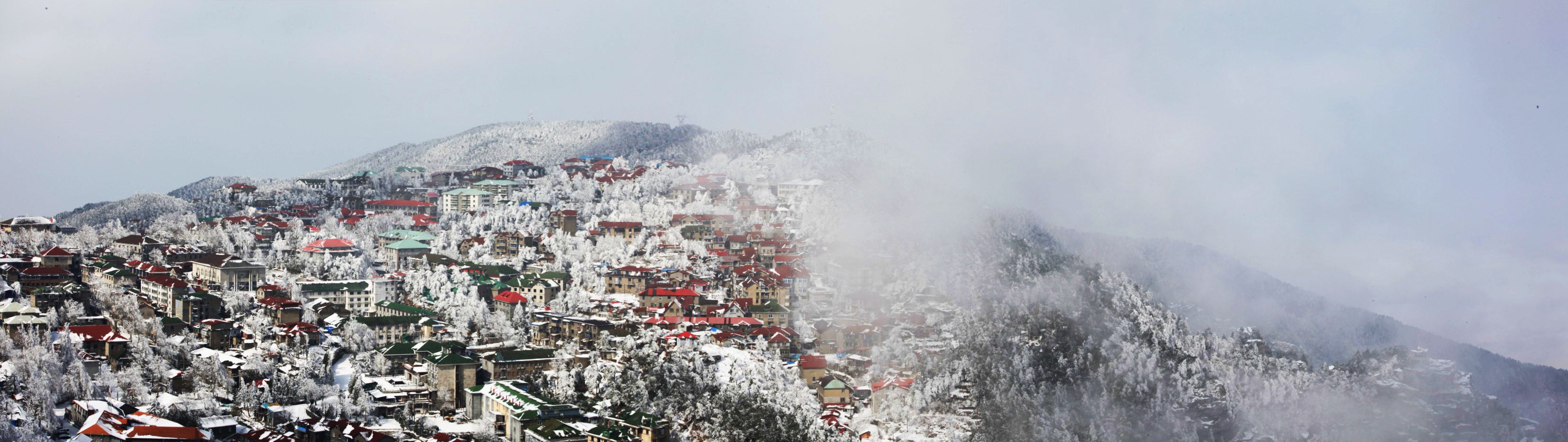 庐山雪景 庐山雪景